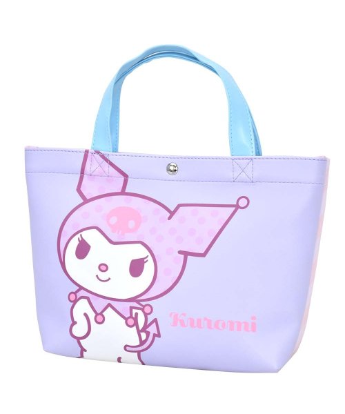 クロミ クロミちゃん サンリオ ミニトートバッグ トート バック 合皮 小さめ 軽量 マグネット お出かけ サブバッグ キャラクター グッズ ランナー Runner Magaseek