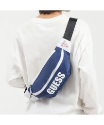 GUESS(ゲス)/ゲス バッグ GUESS ウエストポーチ ウエストバッグ CHAMPS BUM BAG 小さめ 斜めがけ ボディバッグ NL807194/ブルー