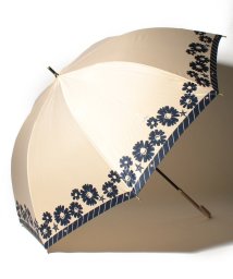 LANVIN en Bleu(umbrella)(ランバンオンブルー（傘）)/耐風傘　サテンマーガレット/ベージュ