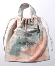 MINNETONKA(MINNETONKA)/Drawstring tote bag bigger/オレンジ