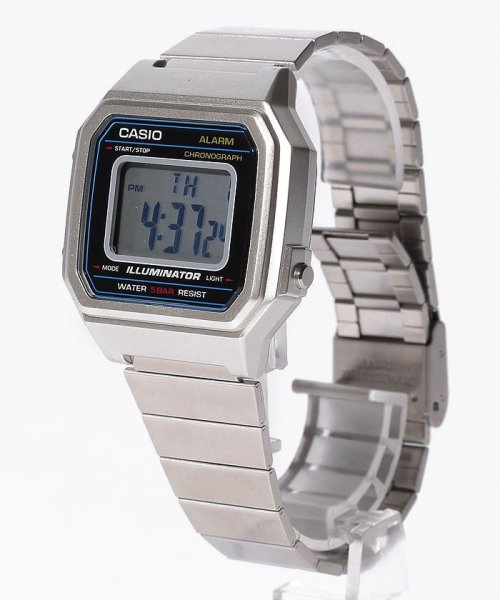 Watch　collection(ウォッチコレクション)/【CASIO】ワントーンカラーデジタル/シルバー