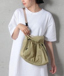 FREDY REPIT(フレディレピ)/【EARTH MADE/アースメイド】NYLON POUCH BAG/ベージュ