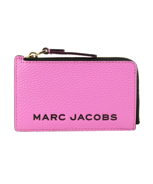  Marc Jacobs(マークジェイコブス)/【MARC JACOBS(マークジェイコブス)】MARC JACOBS マークジェイコブス THE BOLD SMALL TOP ZIP WALLET/ピンク系