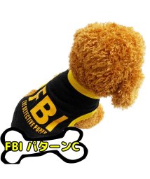 mowmow(マウマウ)/犬 服 おしゃれ かわいい オールシーズン クール FBI VIP POLICE Tシャツ 猫 ペット服 猫服 ルームウェア タンクトップ 犬服/その他系2