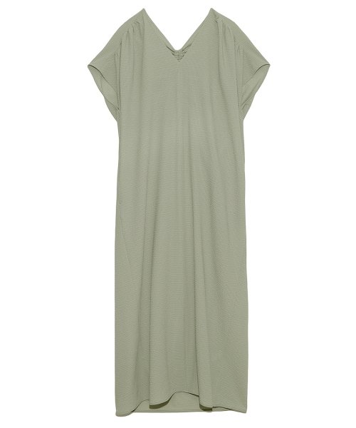 セール 40 Off バックギャザーvネックワンピース フレイ アイディー Fray I D Magaseek