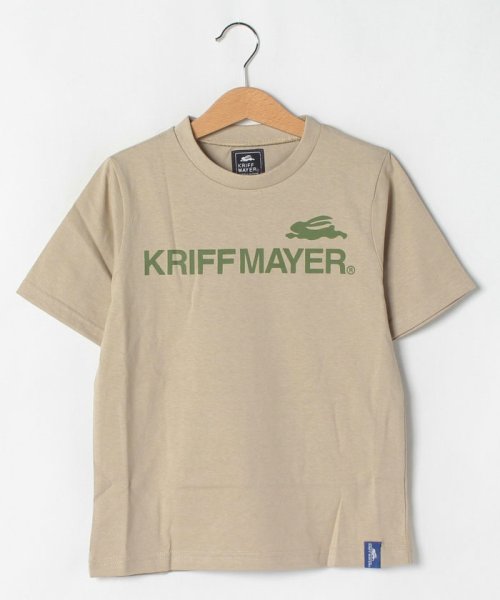KRIFF MAYER(クリフ メイヤー)/LUCK楽TEE(ロゴ)（120～170cm）/ベージュ