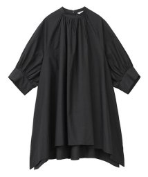 CLANE(クラネ)/VOLUME GATHER BALLOON SLEEVE TOPS/BLACK