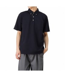 MAC HOUSE(men)(マックハウス（メンズ）)/NAVY ネイビー レピュールボタンダウンポロシャツ MH/03777SS/ネイビー