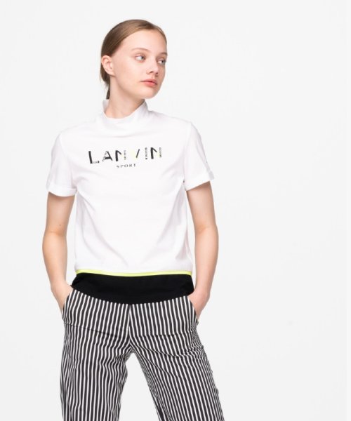 半袖モックネックシャツ ランバンスポール Lanvin Sport Magaseek