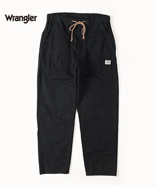 Wrangler(Wrangler)/【Wrangler】 ラングラー ベイカーイージーパンツ  /ピュアブラック