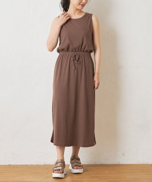 セール 69 Off リブノースリーブワンピース オリーブデオリーブ Olive Des Olive Magaseek