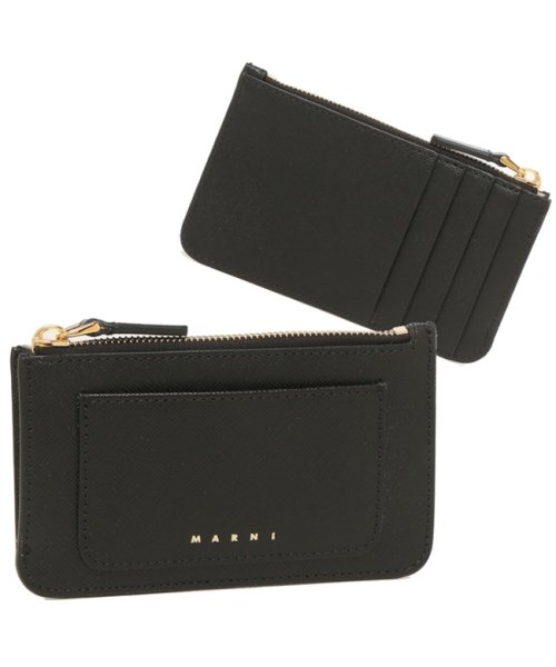 MARNI(マルニ)/マルニ カードケース ウォレット ブラック レディース MARNI PFMO0025U0 LV520 Z360N/その他