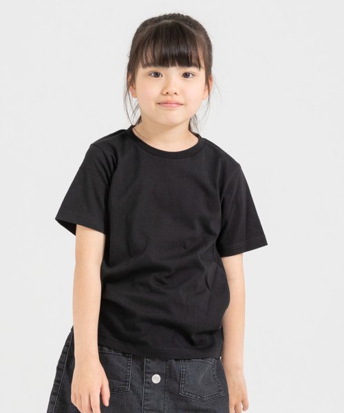 chil2(チルツー)/無地半袖Tシャツ/ブラック