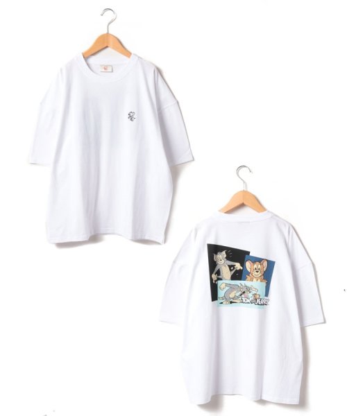 MARUKAWA(マルカワ)/【TOM＆JERRY】トムとジェリー バックプリントTシャツ/柄1