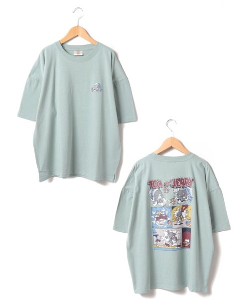 MARUKAWA(マルカワ)/【TOM＆JERRY】トムとジェリー バックプリントTシャツ/柄4