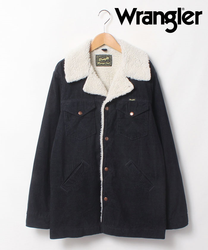 【Wrangler/ラングラー】 ランチコート /WM1870 ボア コーデュロイ アメカジ 中綿 防寒 カジュアル