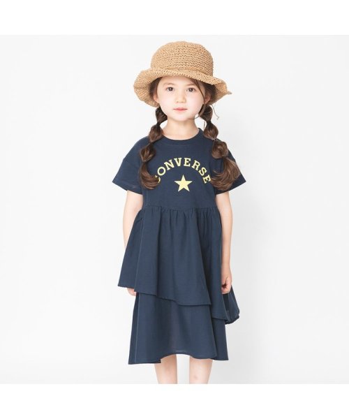 クーポン開催中 セール 24 Off Converse アシンメトリー半袖ワンピース ブランシェス Branshes Magaseek