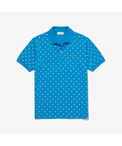 ラコステ メンズ Lacoste Mens ポルカドットミニ鹿の子ポロシャツ Magaseek