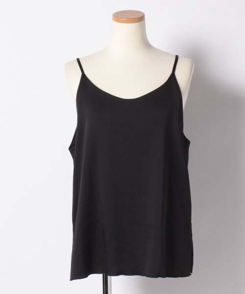 MICA&DEAL(マイカアンドディール)/stretch satin cami/99black