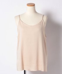 MICA&DEAL(マイカアンドディール)/stretch satin cami/P/BEIGE