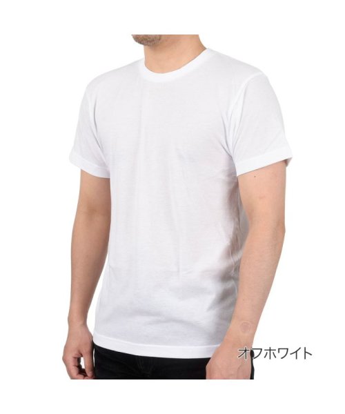 fukuske FUN(フクスケ ファン)/福助 公式 メンズ fukuske FUN 2枚組 丸首 半袖 Tシャツ/オフホワイト
