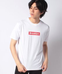 STYLEBLOCK(スタイルブロック)/半袖ボックスロゴプリントTシャツ/ホワイト系