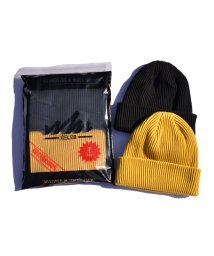 CELEB(セレブ)/CELEB　2パックコットンニットワッチ/BLACK&MUSTARD