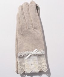 ホンキートンク(ホンキートンク)/レース手袋　（抗菌/UV対策/冷感、スマホ対応）/ベージュ