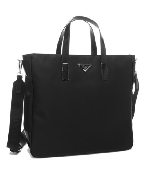 セール プラダ ハンドバッグ ショルダーバッグ ビジネスバッグ リナイロン ビジネスバッグ トライアングルロゴ ブラック メンズ Prada 2vg064 7 Oo プラダ Prada Magaseek