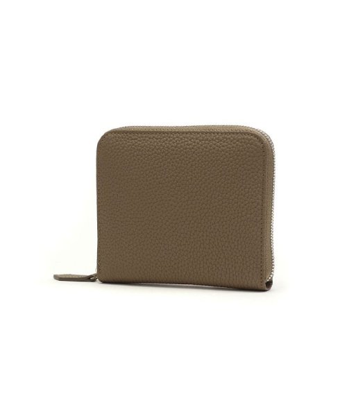 STANDARD SUPPLY(スタンダードサプライ)/スタンダードサプライ STANDARD SUPPLY ラウンドファスナー GRACE グレイス ROUND ZIP COMPACT WALLET 本革 ミニ財布/グレージュ