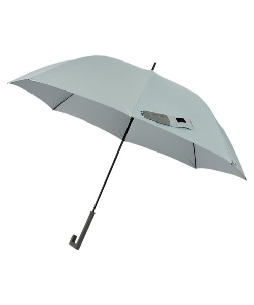 innovator(イノベーター)/イノベーター innovator 傘 長傘 軽量 晴雨兼用 メンズ レディース 雨傘 傘 雨具 65cm 無地 グラスファイバー骨 ワンタッチ ジャンプ傘 自動/ブルー