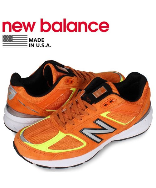 セール ニューバランス New Balance 990 スニーカー メンズ Dワイズ Made In Usa オレンジ M990oh5 ニューバランス Newbalance Magaseek
