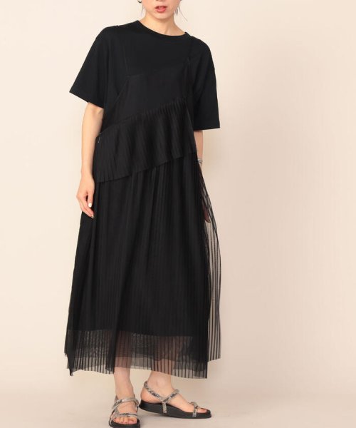 セール】Big Tシャツワンピース(504077553) リエミラー(Rie Miller) MAGASEEK リエミラー ロング丈シャツワンピース