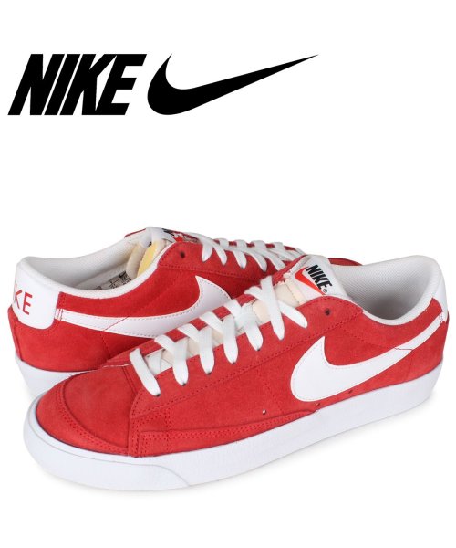 NIKE(ナイキ)/NIKE BLAZER LOW 77 SUEDE ナイキ ブレザー ロー スニーカー メンズ ブレイザー ブレーザー レッド DA7254－600/その他