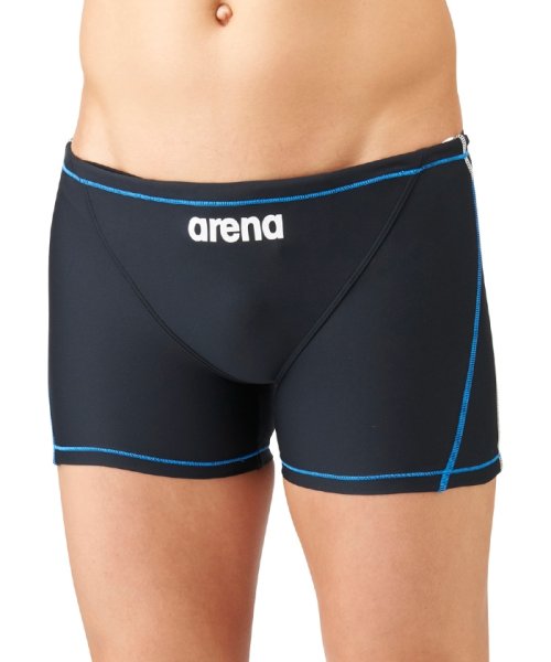 arena (アリーナ)/【ECOタフスーツ】ボックス【アウトレット】【アウトレット】/ブラック×ブルー