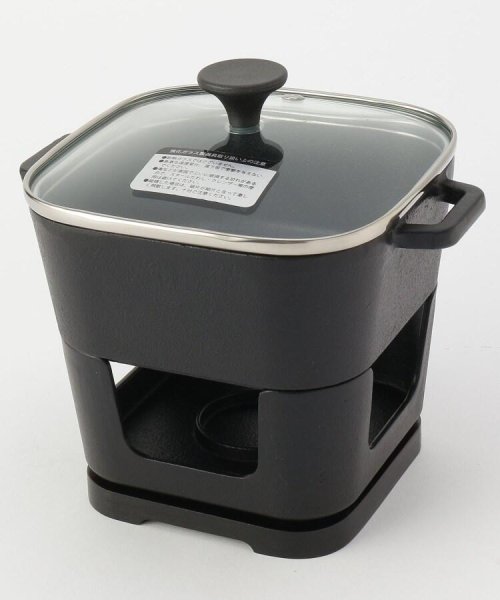 スクエアポット 14cm ガラス蓋付コンロセット 212キッチンストア ２１２ｋｉｔｃｈｅｎ ｓｔｏｒｅ Magaseek