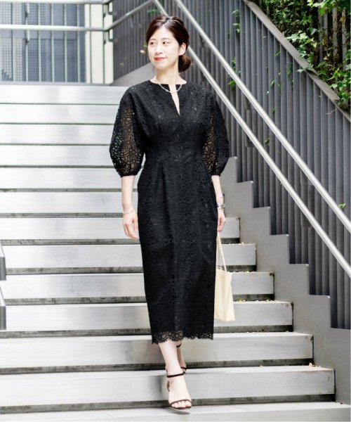Bischoffレースウエストシェイプワンピース ヴェルメイユ パー イエナ Vermeil Par Iena Magaseek
