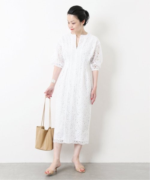 セール Bischoffレースウエストシェイプワンピース ヴェルメイユ パー イエナ Vermeil Par Iena Magaseek