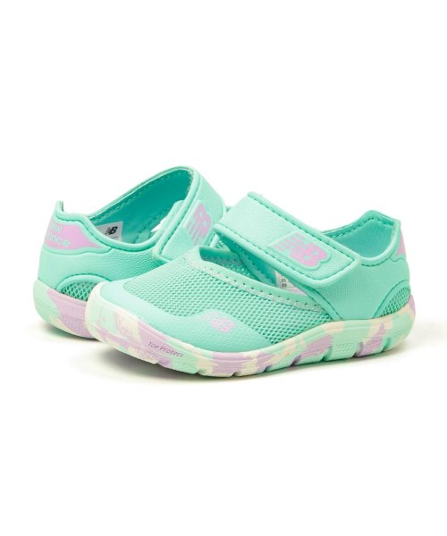 ニューバランス サンダル ベビー ウォーターサンダル マジックテープ 男の子 女の子 アウトドア 水陸両用 Newbalance Nb Io8 ニューバランス New Balance Magaseek