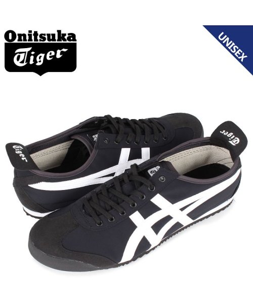 オニツカタイガー Onitsuka Tiger メキシコ 66 スニーカー メンズ レディース Mexico 66 ブラック 黒 11b497 001 オニツカタイガー Onitsukatiger Magaseek
