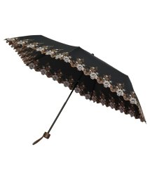 GENUINE UMBRELLA WORKS(ジェニュイン アンブレラ ワークス)/折りたたみ傘 折り畳み傘 軽量 コンパクト GENUINE UMBRELLA WORKS ジェニュイン アンブレラ ワークス 99％UVカット 晴雨兼用 50c/ブラック