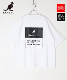 KANGOL(KANGOL)/【別注】【KANGOL】カンゴール ボックスロゴ 半袖 Tシャツ/オフホワイト