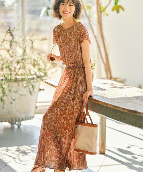 ロング プリーツワンピース ワンピース 通販 人気ランキング 価格 Com