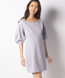 BAYCREW'S GROUP LADIES OUTLET(ベイクルーズグループアウトレットレディース)/ボリュームスリーブカットワンピース/サックスブルー