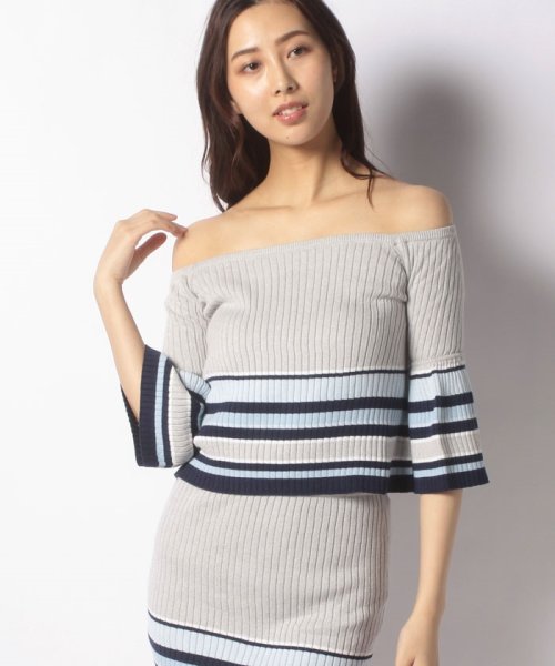 BAYCREW'S GROUP LADIES OUTLET(ベイクルーズグループアウトレットレディース)/【セットアップ対応商品】SKYE TOP/ブルー