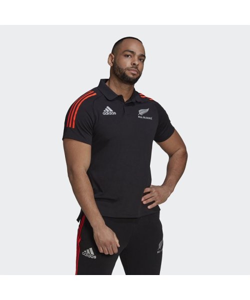 セール オールブラックス プライムブルー ラグビー ポロシャツ All Blacks Primeblue Rugby Polo Shirt アディダス Adidas Magaseek