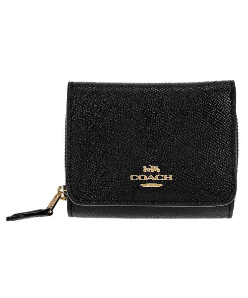 COACH(コーチ)/コーチ F37968 三つ折り財布/ブラック
