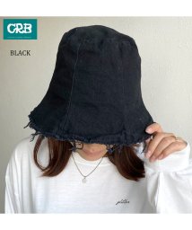 CRB(シーアールビー)/フリンジチューリップハット/ブラック