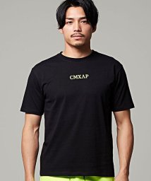 SB Select(エスビーセレクト)/CMXAP ロゴ刺繍入りクルーネック半袖Tシャツ メンズ  ブランド ロゴ プリント/ブラック