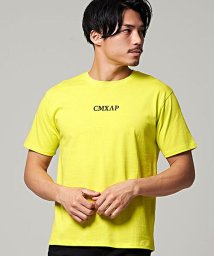 SB Select(エスビーセレクト)/CMXAP ロゴ刺繍入りクルーネック半袖Tシャツ メンズ  ブランド ロゴ プリント/イエロー